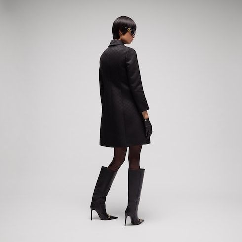Women's Viscose Jacquard Coat