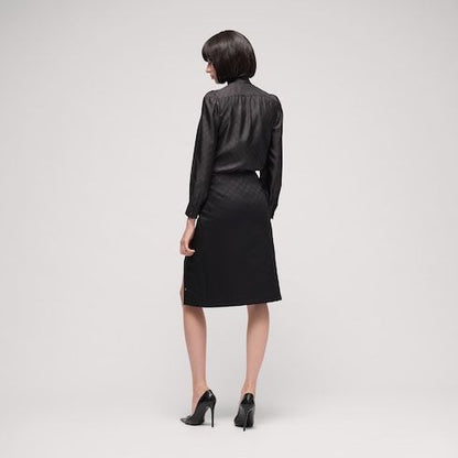 Women's Viscose Jacquard Skirt