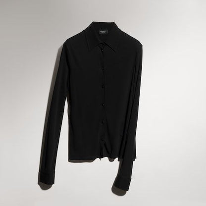Women's Lightweight Viscose Crêpe Jersey Shirt
