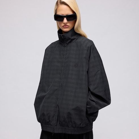 Women's Prince of Wales Nylon Zip Jacket