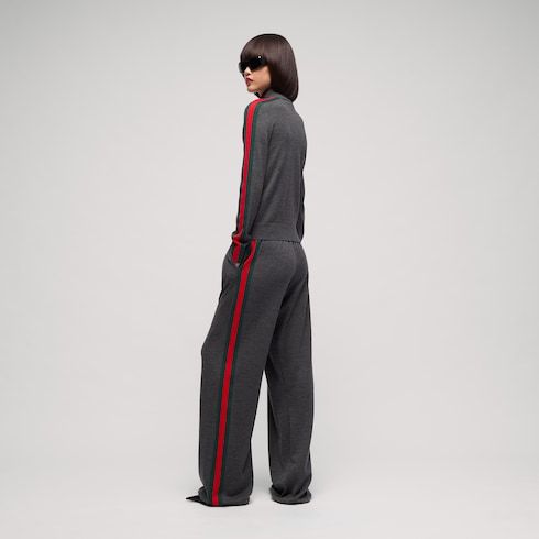 Women's Fine Wool Leisure Pants
