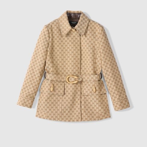 Women's Cotton Canvas Jacquard Coat