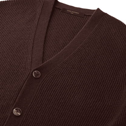 Men's Ribbed Cashmere Cardigan