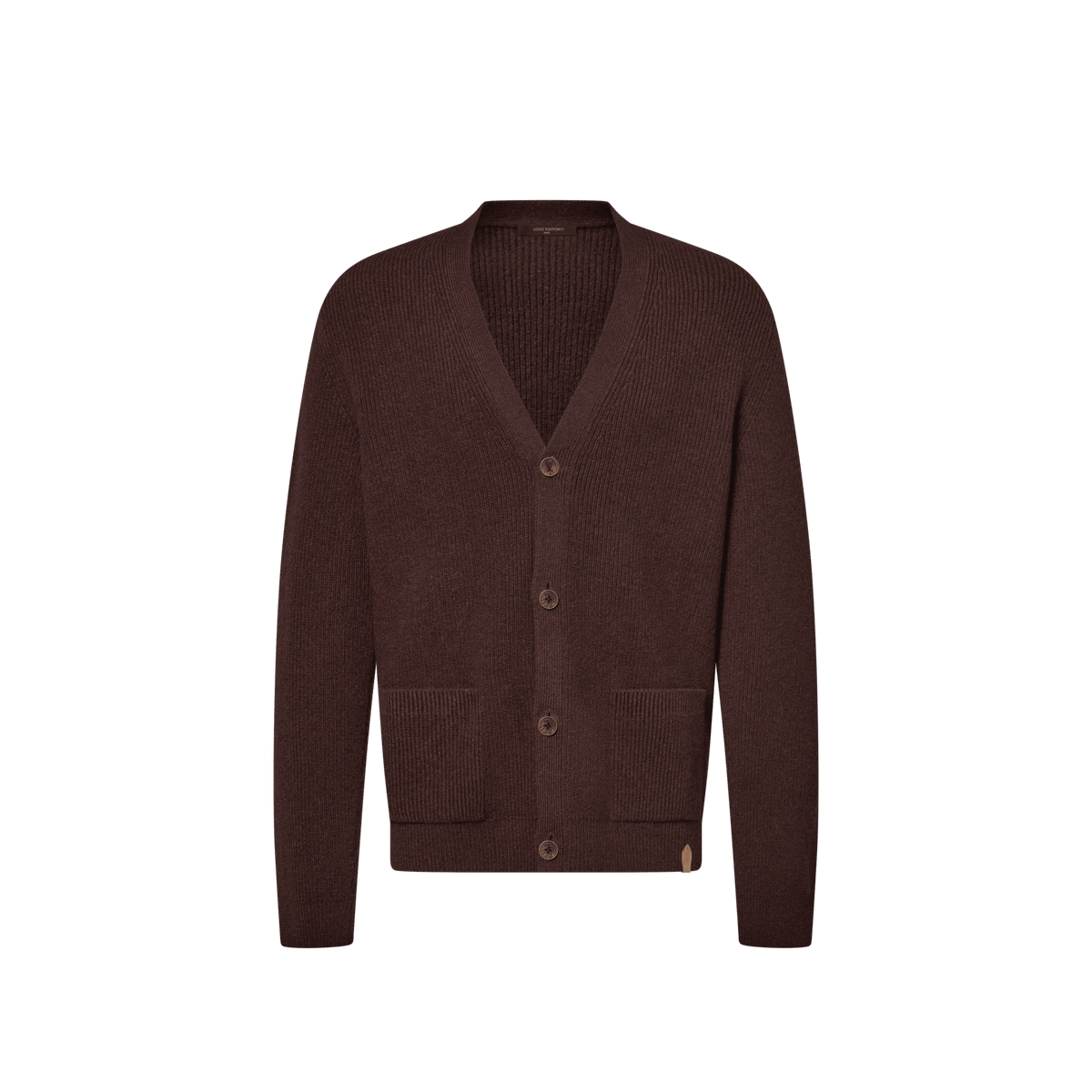Men's Ribbed Cashmere Cardigan