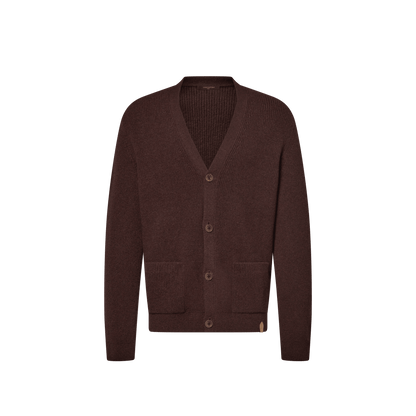 Men's Ribbed Cashmere Cardigan