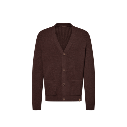 Men's Ribbed Cashmere Cardigan