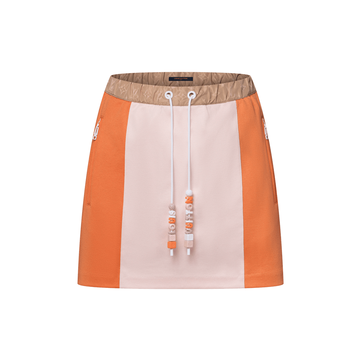Women's Color-Blocked Mini Skirt