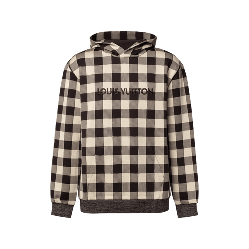 Men's Damier Jacquard Hoodie