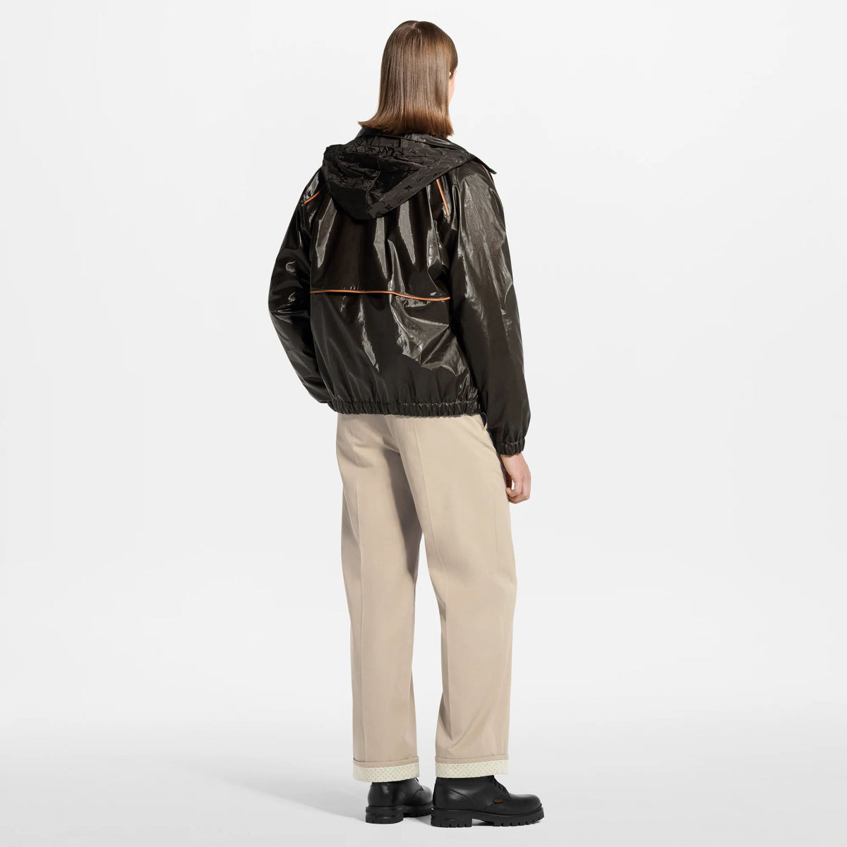 Men's Glossy Windbreaker