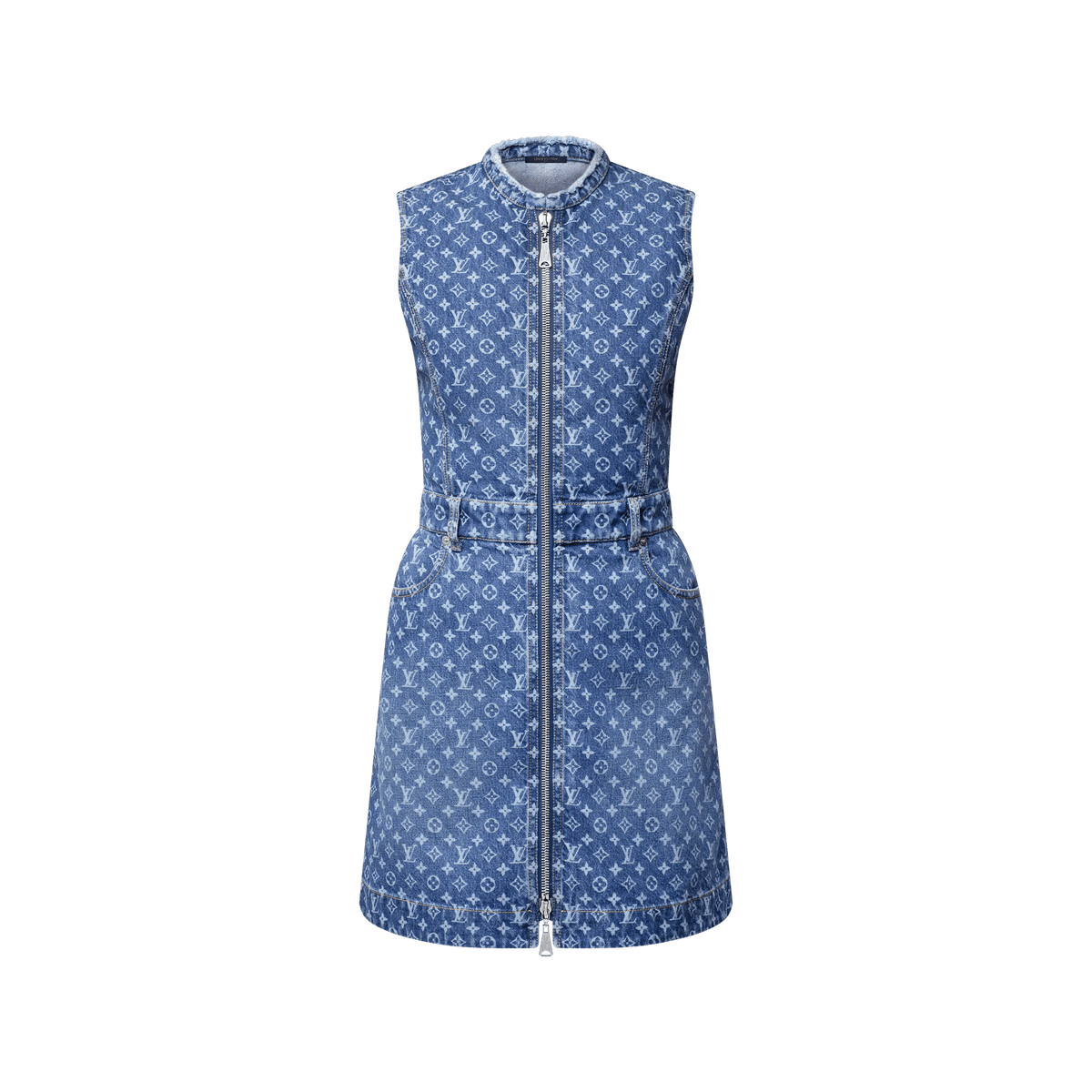Women's Monogram Denim Dress