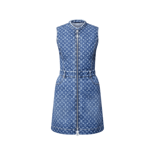 Women's Monogram Denim Dress