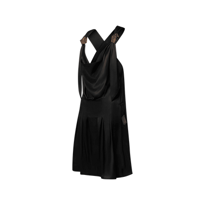 Women's Monogram Knot Pocket Dress