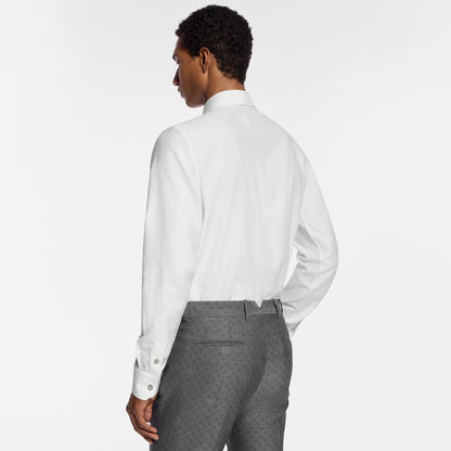 Men's Monogram Long-Sleeved Evening Shirt