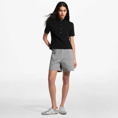 Women's Monogram Piqué Polo Top