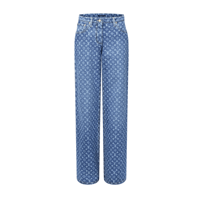 Women's Monogram Flared Jeans