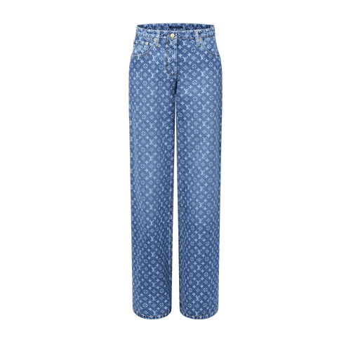 Women's Monogram Flared Jeans