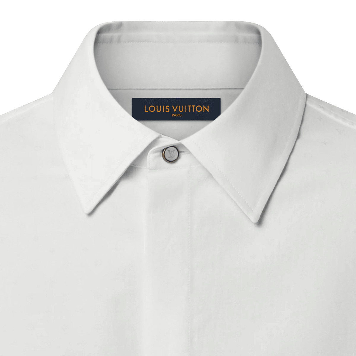 Men's Monogram Long-Sleeved Evening Shirt
