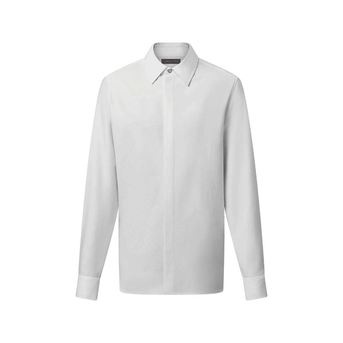 Men's Monogram Long-Sleeved Evening Shirt