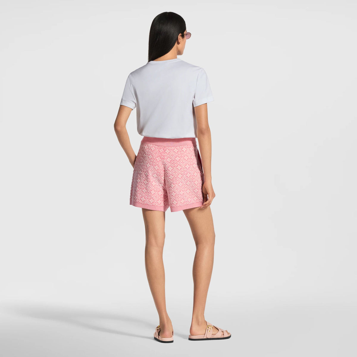 Women's Monogram Toweling Knit Shorts