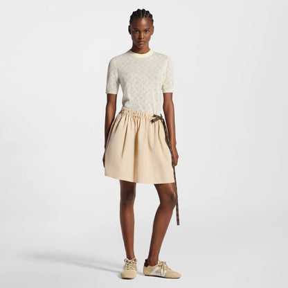 Women's Openwork Knit Top