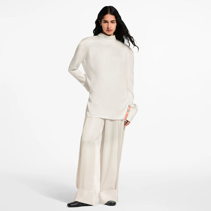 Women's Open Back Blouse