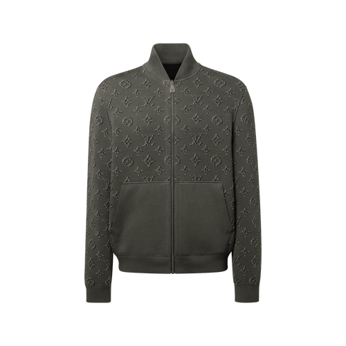 Men's Reversible Monogram Jacquard Bomber