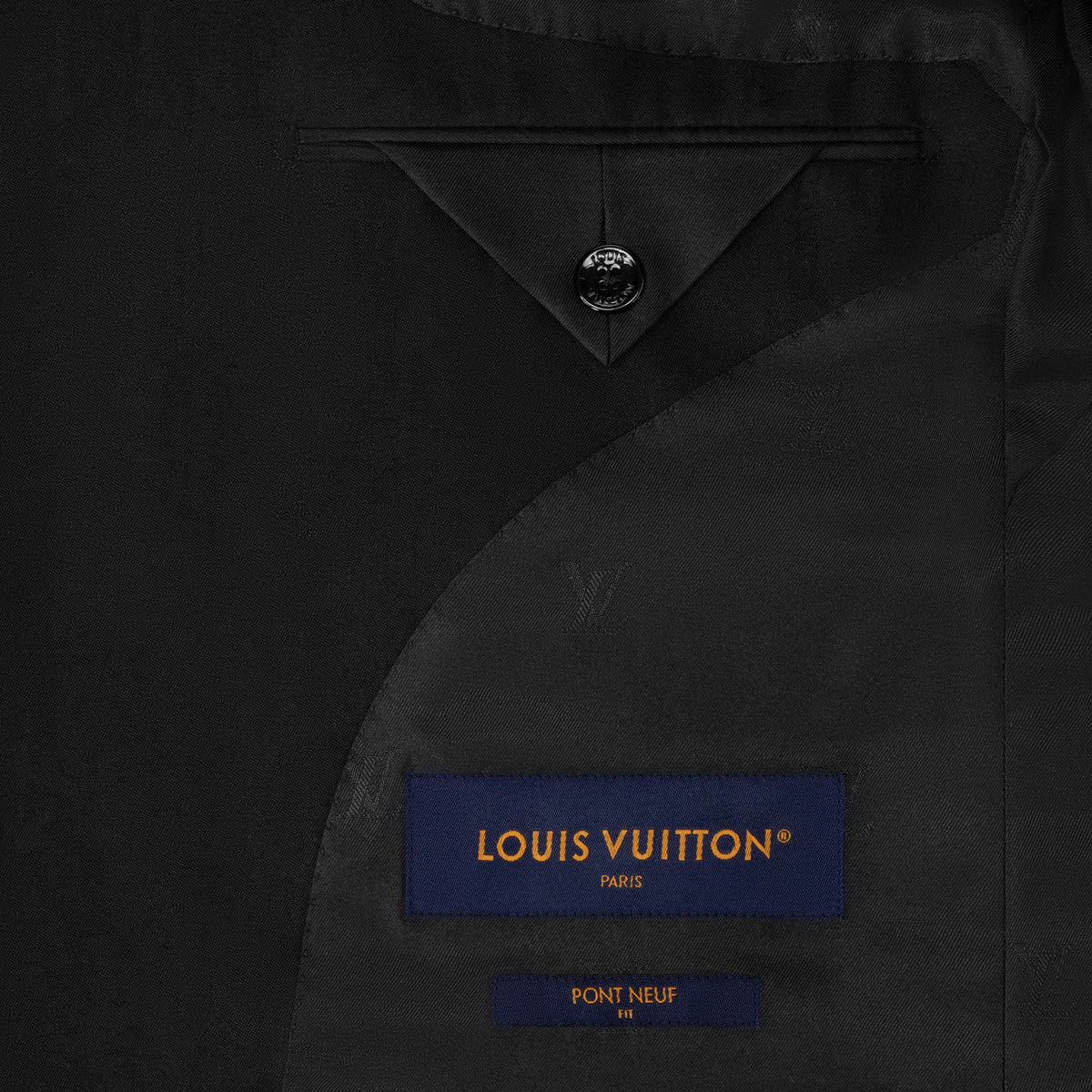 Men's Satin Single-Breasted Wool Jacket