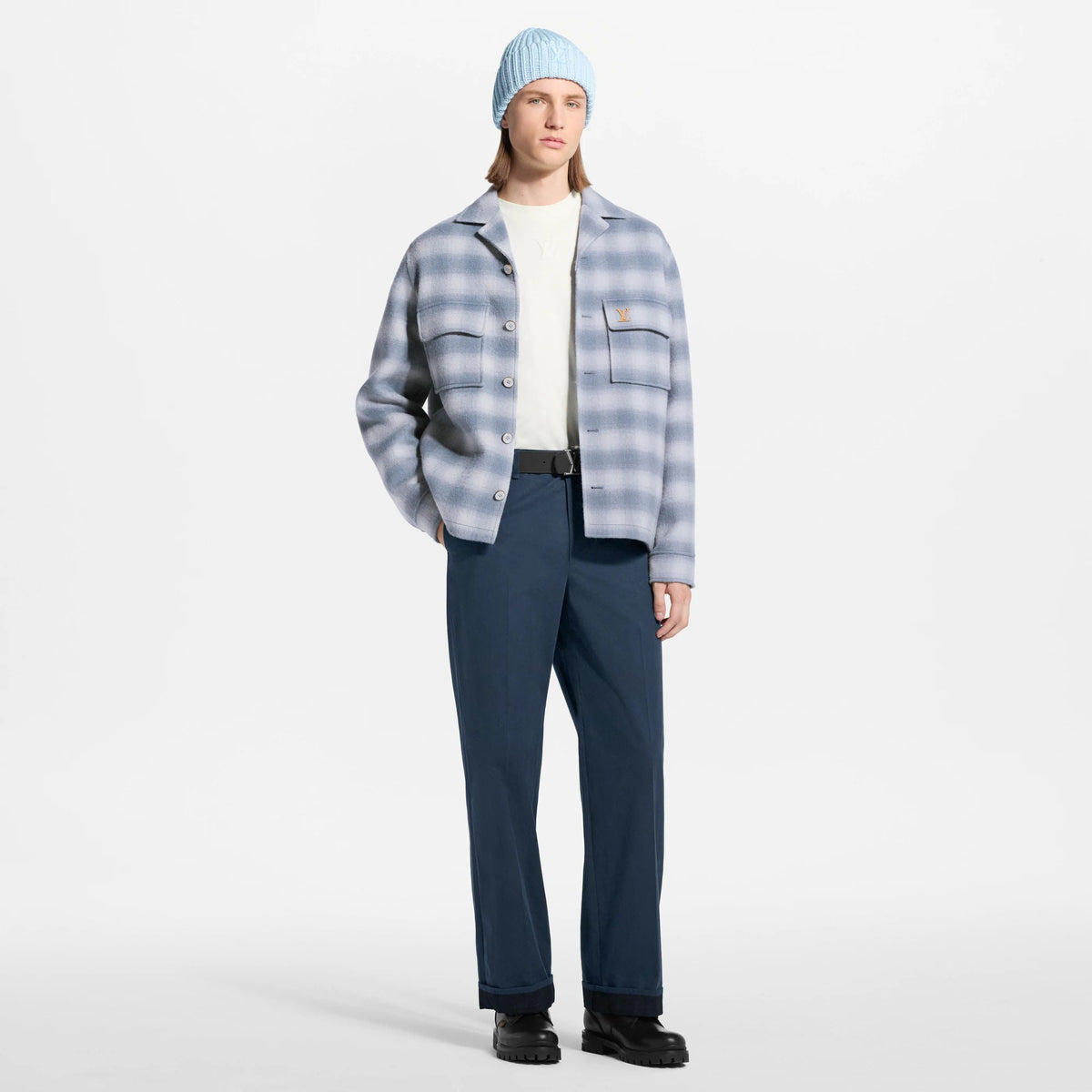 Men's Signature Cotton-Silk Blend Chino Pants