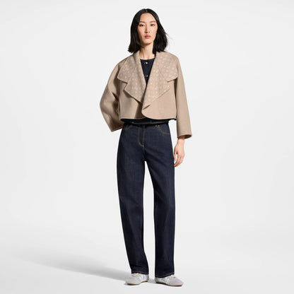 Women's Straight-Cut Indigo Jeans