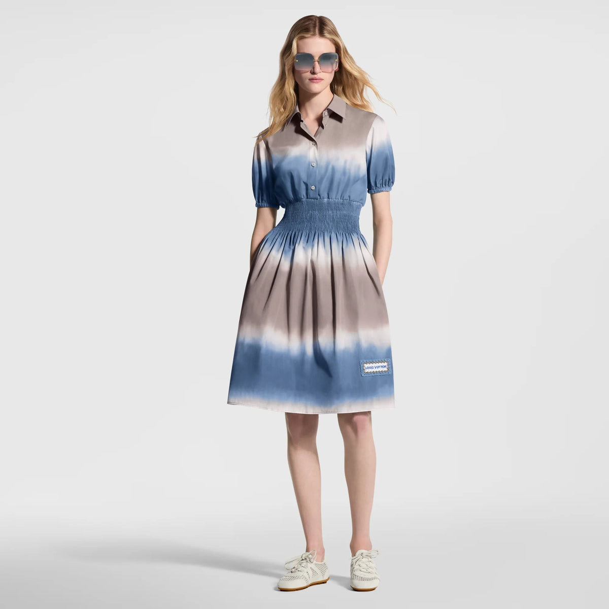 Women's Tie Dye Shirt Dress