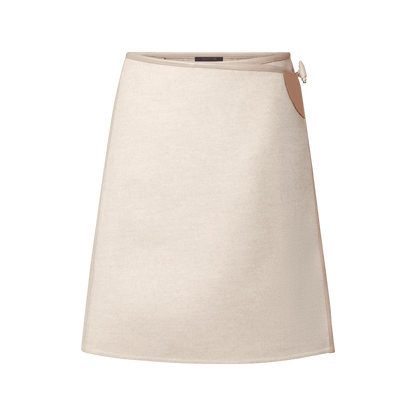 Women's Toggle Detail Wrap Skirt