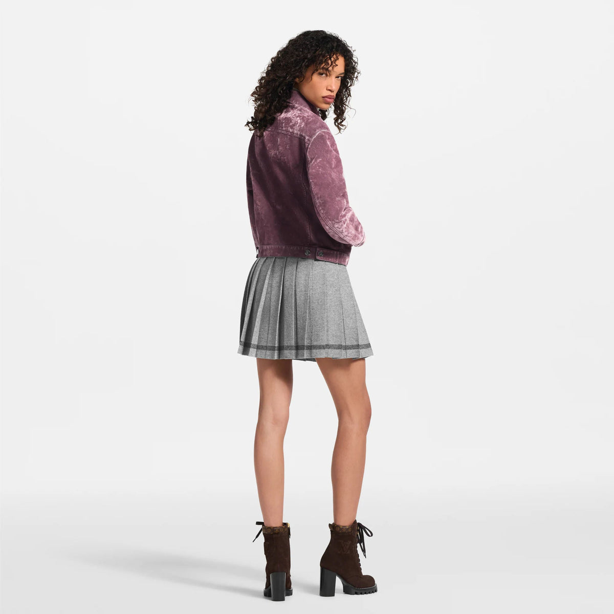 Women's Varsity Stripe Knit Skirt