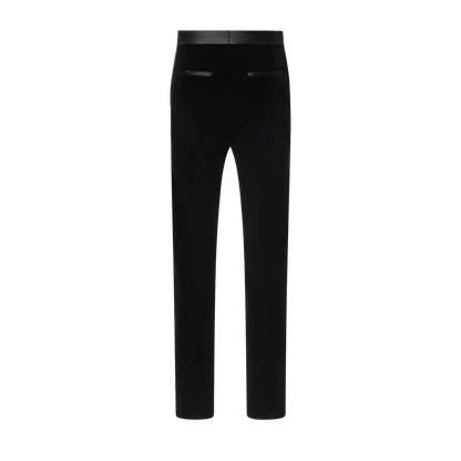 Men's Velvet Tuxedo Pants
