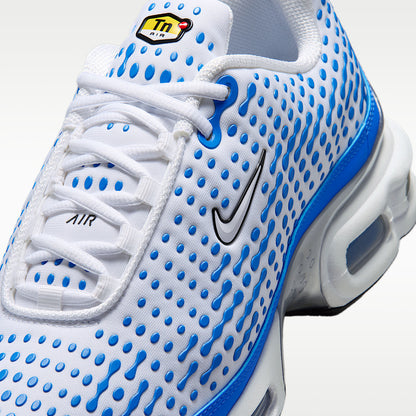 Air Max Plus VII Men's Shoes White Blue Crystal Metallic Silver