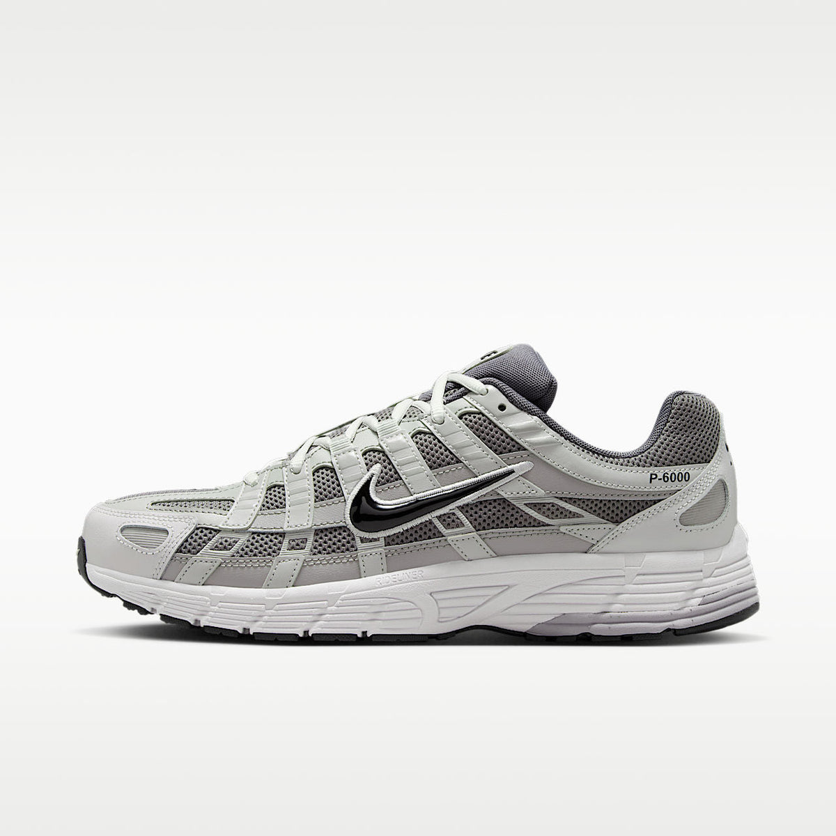 P-6000 Shoes Atmosphere Grey Pencil Point Vast Grey Black