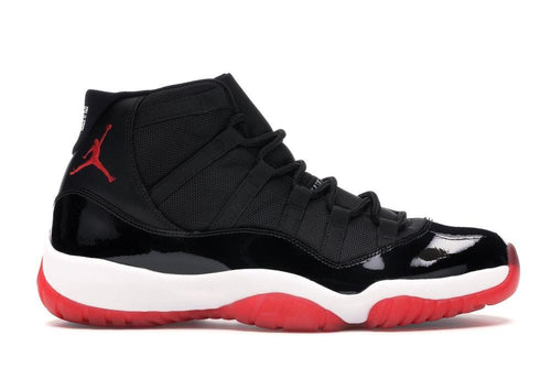 Retro Sneakers in Black/Varsity Red-White - 378037-010
