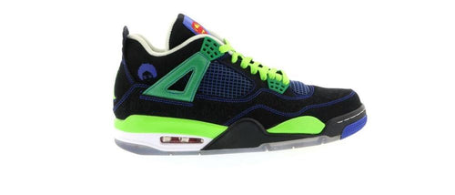 Retro Sneakers in Black/Old Royal-Electric Green-White - 308497-015