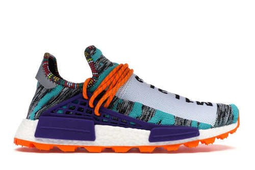 Classic Sneakers in White/Black/Orange - BB9528