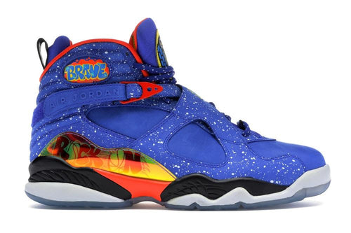 Retro Sneakers in Hyper Blue-Electro Orange-Black - 729893-480